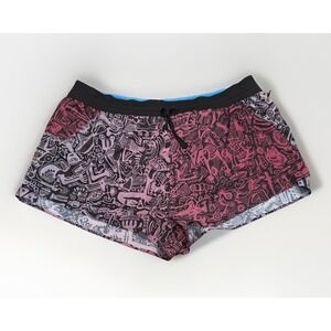 Janji AFO Middle Short Batik Ultra-light,Fast Dry, Breathable, Running,3",Sz Lrg